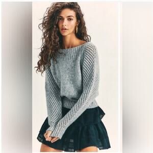 LoveShackFancy Rosie Pullover, Size M